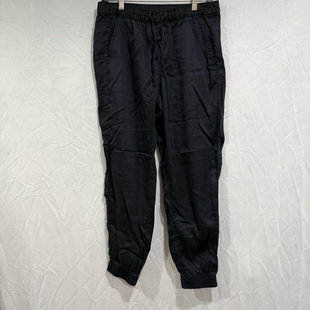Nine‎ West Jogger Pull On Drawstring Tapered Pant Black M Women